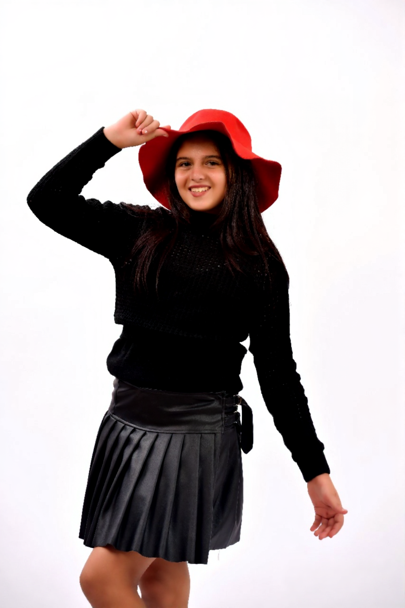 lightweight open-knit sweater