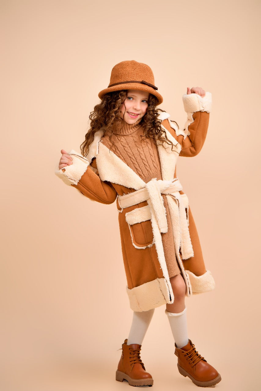 lining and trim fur coat