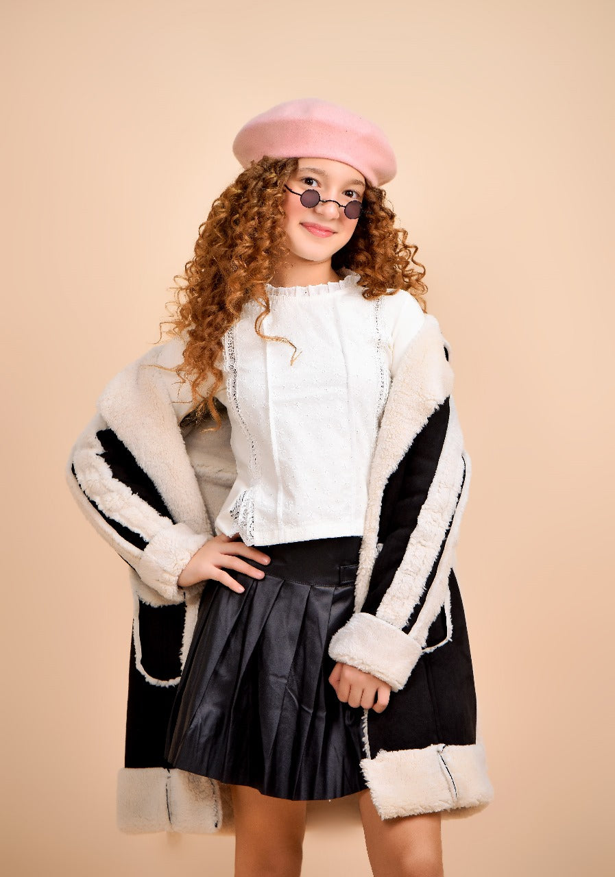 lining and trim fur coat